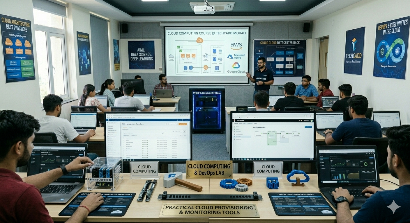 Cloud Computing Training in TechCadd Mohali: Build a Future-Ready IT Career