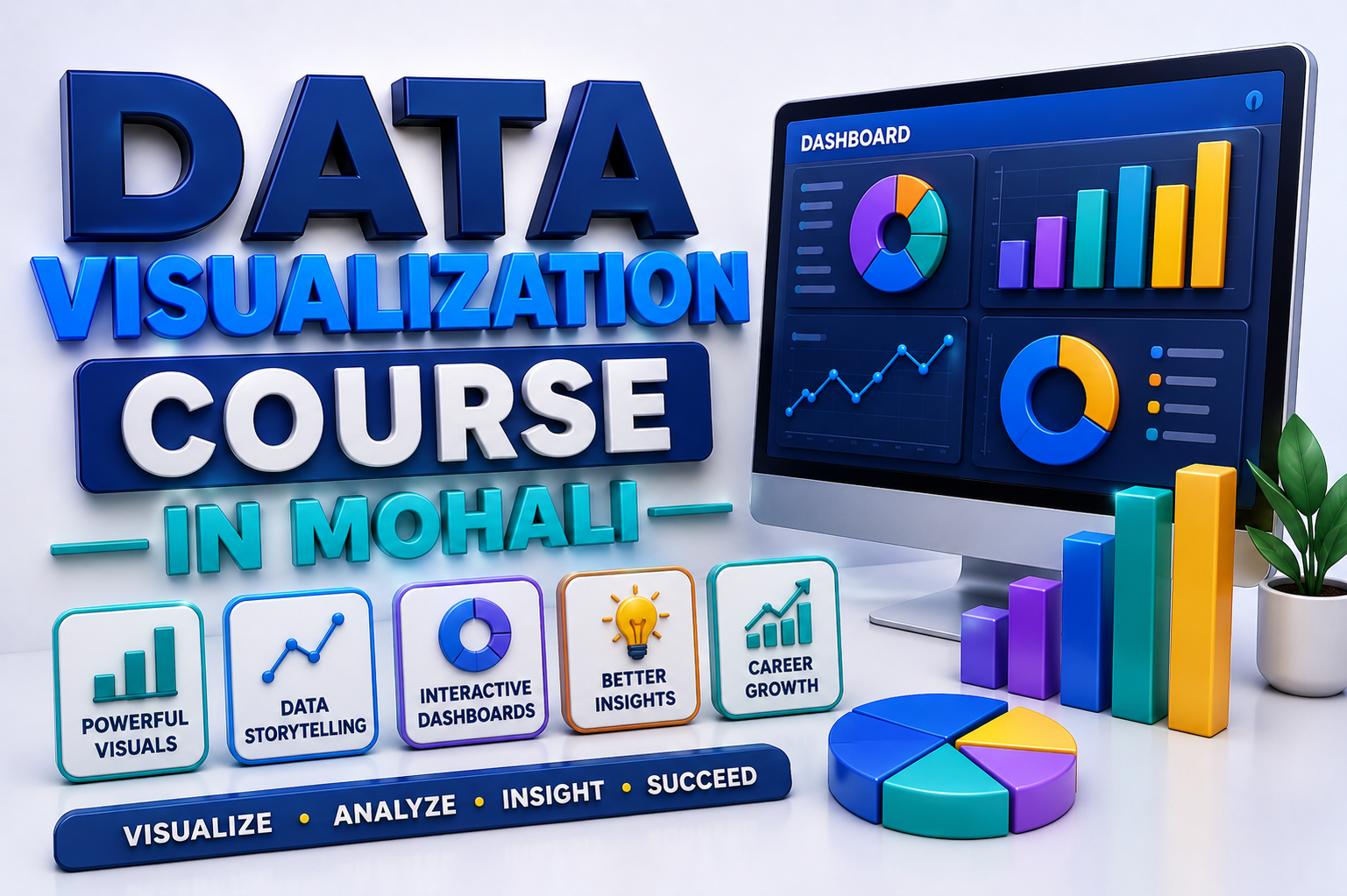 Data Visualization Course in Mohali – Master Tableau & Power BI with Techcadd