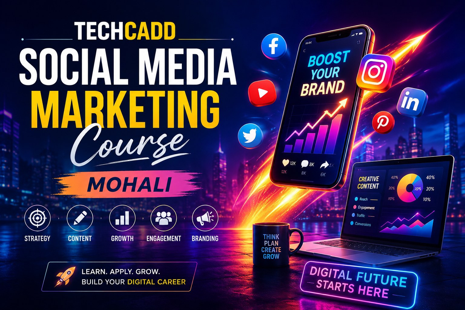techcadd SEO course Mohali | Career-Focused Training in Mohali